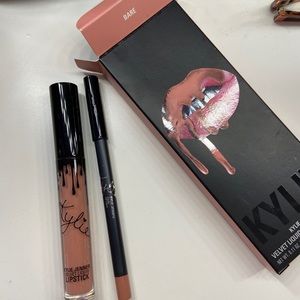 BOGO FREE; Kylie velvet liquid lip kit shade bare